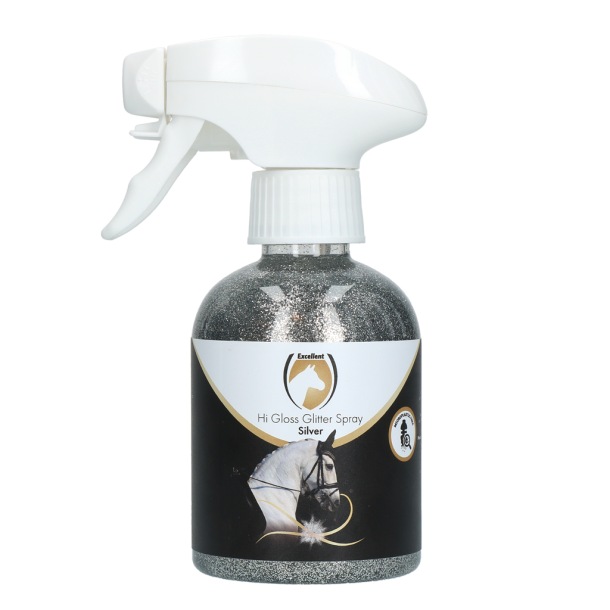 EXCELLENT HORSE Hi Gloss Glitter spray med glimmer