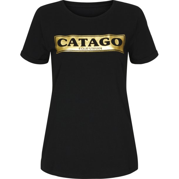 CATAGO TASTE T-shirt. Sort