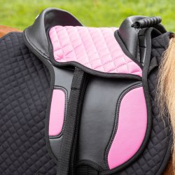 QHP Shetl�ndersadel med tilbeh�r. Pink