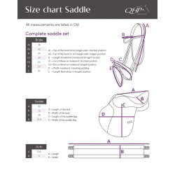 QHP COMPLETE Ponysadel og trense. Sort