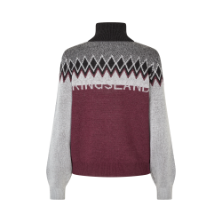 KINGSLAND MONTEZ Strikket sweater med hj hals.