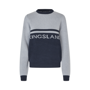 KINGSLAND MARINA Strikket pullover. Quarry. Ladies