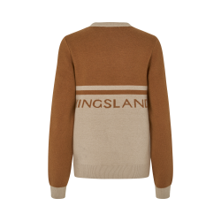 KINGSLAND MARINA Strikket pullover. Argan Oil. Ladies
