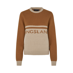 KINGSLAND MARINA Strikket pullover. Argan Oil. Ladies
