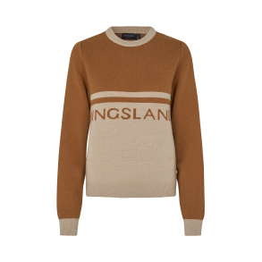 KINGSLAND MARINA Strikket pullover. Argan Oil. Ladies
