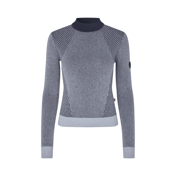KINGSLAND MARION Rib-pullover. Quarry. Ladies