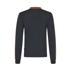 KINGSLAND MARCO Langrmet polo. Navy. Herre