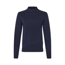 KINGSLAND MITCHEL Strikket trje. Navy. Herre