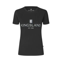KINGSLAND CLASSIC Logo T-shirt. Ladies. Sort