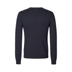 KINGSLAND CLASSIC Mens Pullover med rund hals. Navy