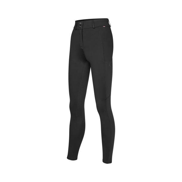 KINGSLAND KAYA H-shape fuldgrip ridebukser. Ladies. Sort