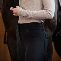 KINGSLAND Katty A-shape ridebukser. Fuld grip. Sort