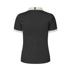 KINGSLAND LAURA Polo T-shirt. Sort. Ladies