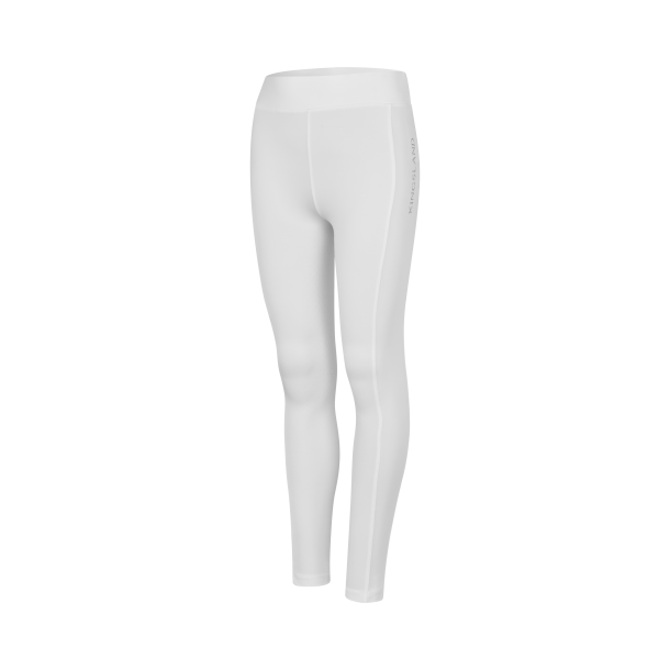 KINGSLAND LILY Junior St�vne-ridetights med fuld grip. Hvid