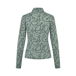 KINGSLAND LARISSA Mesh tr�ningsbluse. Ladies. Green Agave