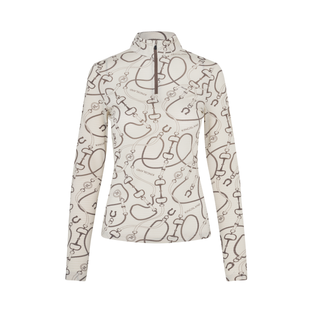 KINGSLAND LARISSA Mesh tr�ningsbluse. Ladies. Rainy Day