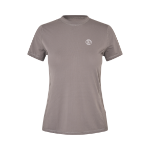 KINGSLAND LEONA Teknisk T-shirt. Brown Iron. Ladies