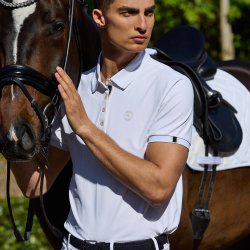 KINGSLAND LORENZO. Polo T-shirt/St�vne T-shirt. Herre. Hvid