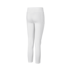 KINGSLAND ALEXIS Vinterridetights med fuld grip. Junior. Hvid