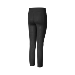 KINGSLAND ALEXIS Vinterridetights med fuld grip. Junior. Sort