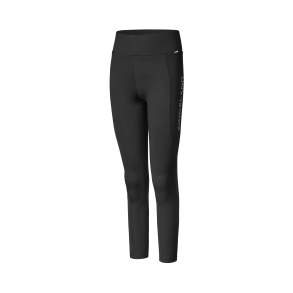 KINGSLAND ALEXIS Vinterridetights med fuld grip. Junior. Sort
