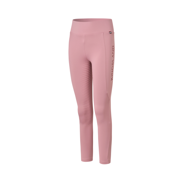KINGSLAND ALEXIS Vinterridetights med fuld grip. Junior. Lilas