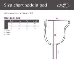 QHP BAREBACK Sadelpad