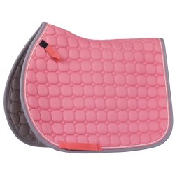 QHP FLORENCE Sadelunderlag. Flamingo Pink