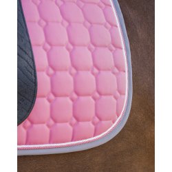 QHP FLORENCE Sadelunderlag. Flamingo Pink