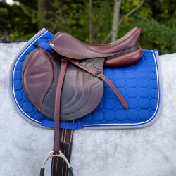 QHP FLORENCE Sadelunderlag. Koboltbl�