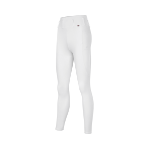 KINGSLAND ATHENA Vinterridetights med fuld grip. Hvid
