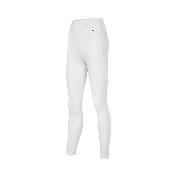 KINGSLAND ATHENA Vinterridetights med fuld grip. Hvid