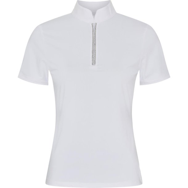 CATAGO NICE Kortrmet stvnebluse. Hvid