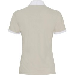 CATAGO NICE Kortrmet stvnebluse. Hvid/Sandshell