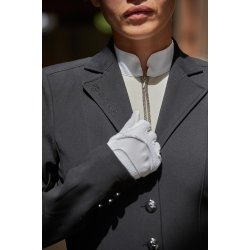 CATAGO NICE Kortrmet stvnebluse. Hvid/Sandshell