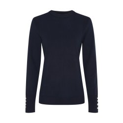 CATAGO ROBYN Strikket pullover. Navy