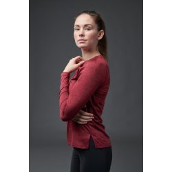 CATAGO AUDREY Langrmet bluse. Jester Red.