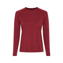 CATAGO AUDREY Langrmet bluse. Jester Red.