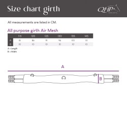 QHP AIR MESH Anatomisk gjord. Sort