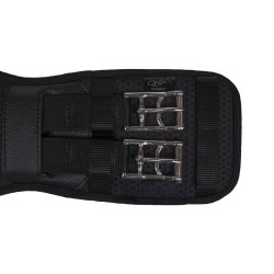 QHP AIR MESH Anatomisk dressurgjord. Sort