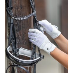 ELT ESTELLE Ridehandsker.  Hvid