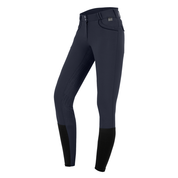 ELT KASSANDRA Hjtaljede ridebukser med fuld grip. Navy