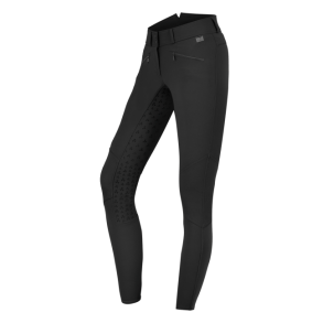 ELT HELLA. Hjtaljede ridebukser med fuldgrip. Sort