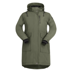 ELT COPENHAGEN Ridefrakke. Olivengrn