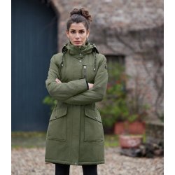 ELT COPENHAGEN Ridefrakke. Olivengrn