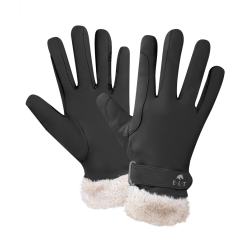 ELT ST. MORITZ Ridehandske. Sort