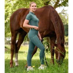 ELT ELLA GLAM Ridetights. Pine Green