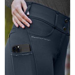 ELT MATHILDA GLAM Hjtaljede ridebukser med fuld grip. Navy