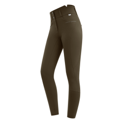 ELT MATHILDA GLAM Hjtaljede ridebukser med fuld grip. Grn/brun
