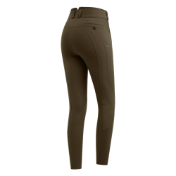 ELT MATHILDA GLAM Hjtaljede ridebukser med fuld grip. Grn/brun